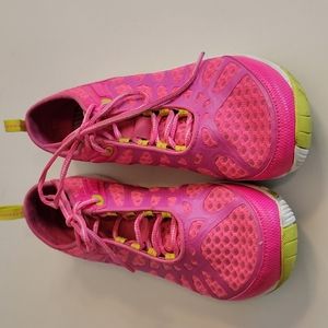 Merrell Women's Crush Glove J57320 lace up Pink Running Shoes Us 7.5